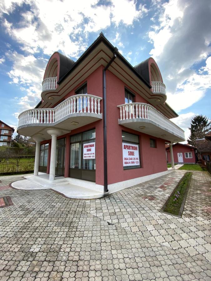 Aleks Sobe Hotel Banja Koviljača Екстериор снимка